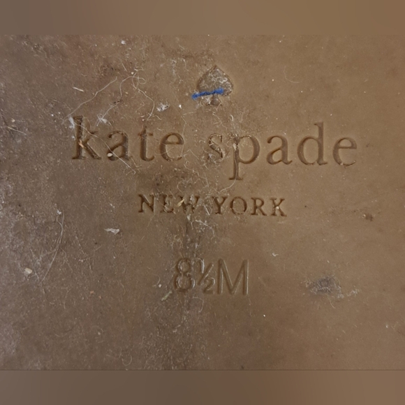 EUC Kate Spade Zahara Black Leather & Jute Ruffle Boho Slide Sandal Shoe SZ 8.5M - Picture 9 of 9